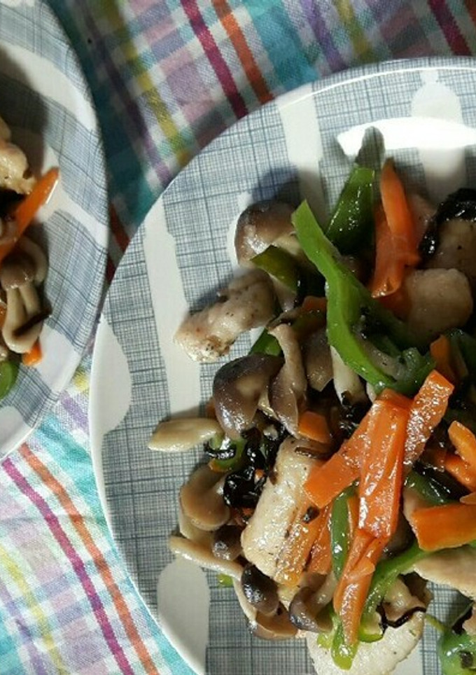 鶏肉と野菜の塩昆布炒め-レシピのメイン写真