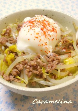 若き日のもやし丼-レシピのメイン写真