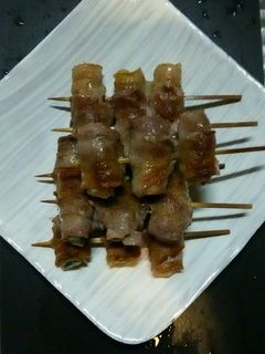 豚バラスライスしそ巻き串焼き-レシピのメイン写真