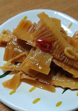 穂先タケノコのたまり漬け-レシピのメイン写真