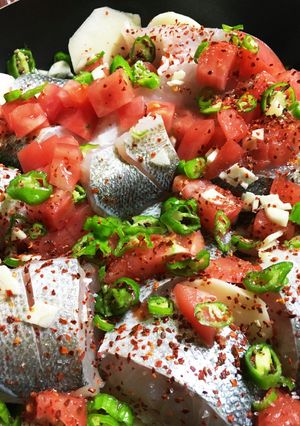 トルコの煮魚-レシピのメイン写真