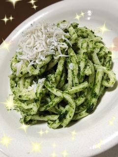 青のり×しらすうどん-レシピのメイン写真