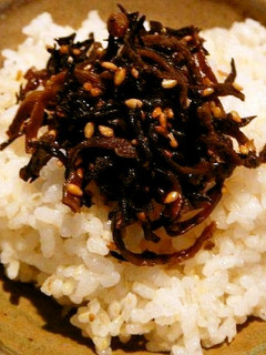 ご飯が進む!梅ひじききくらげ(精進料理)-レシピのメイン写真