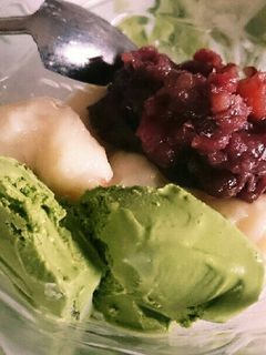 簡単☆豆腐白玉ぜんざい-レシピのメイン写真