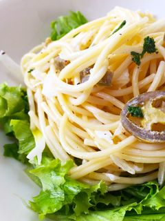 ハラペーニョと新玉ねぎのサラダパスタ-レシピのメイン写真