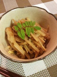 竹の子と竹輪の甘辛煮 竹つながり♪-レシピのメイン写真
