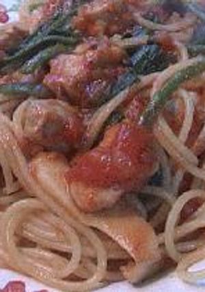 鮪パスタ-レシピのメイン写真