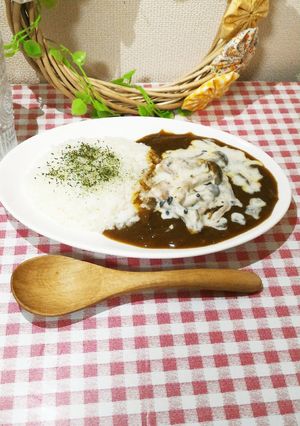 クリーム煮のWソースカレー『男子ごはん』-レシピのメイン写真