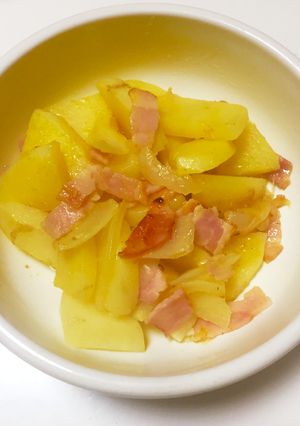 簡単ジャーマンポテト(カレー風味)-レシピのメイン写真
