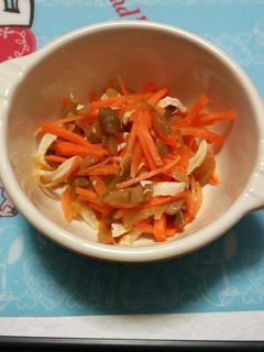 にんじんとザーサイのおつまみ♪-レシピのメイン写真