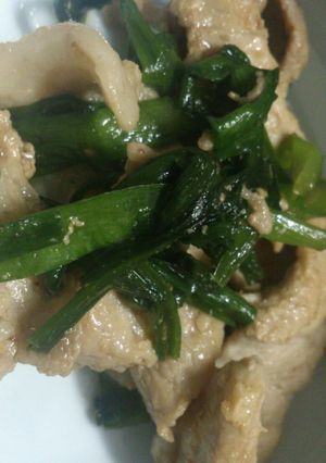 焼肉のたれde豚ニラ炒め-レシピのメイン写真