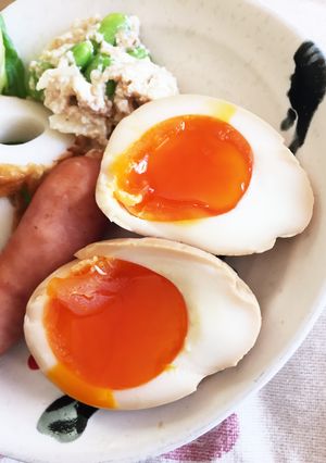 Sサイズたまごで半熟味玉( ^ω^ )-レシピのメイン写真