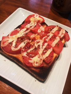 ざくざくトマトトースト-レシピのメイン写真