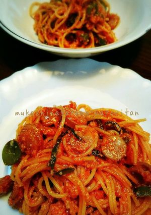 レンジで簡単！昔ながらのナポリタン♪-レシピのメイン写真