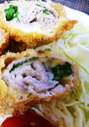 豚ロース＆チーズ巻きフライ♪-レシピのメイン写真