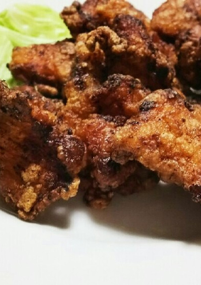 簡単！鶏むね肉でザクザク唐揚げ♪-レシピのメイン写真