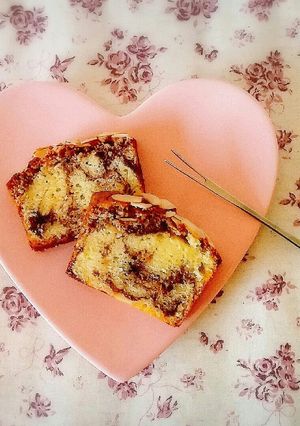 しっとり♪マーブルパウンドケーキ-レシピのメイン写真