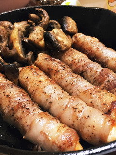 ちくわの豚バラ巻きinキムチチーズ♫-レシピのメイン写真