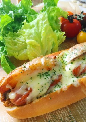 子供が大好き☆ごてもりチーズカレードッグ-レシピのメイン写真