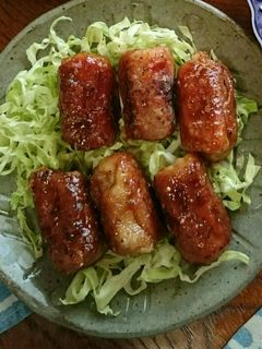 チーズ詰めちくわの豚肉巻き-レシピのメイン写真