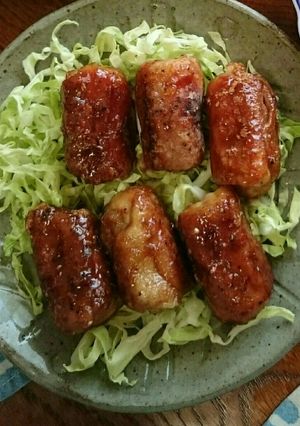 チーズ詰めちくわの豚肉巻き-レシピのメイン写真