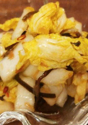 塩昆布と鰹節で☆白菜の浅漬け-レシピのメイン写真