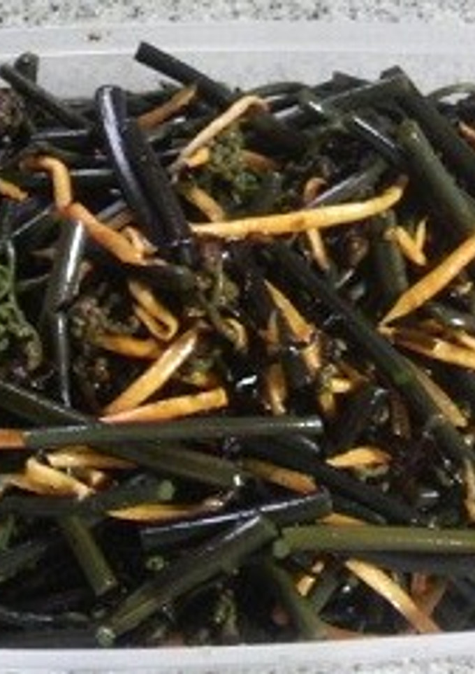 わらびの塩昆布和え-レシピのメイン写真