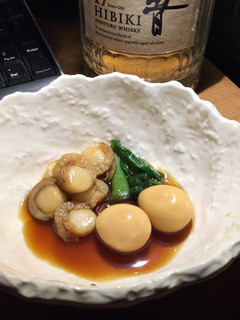 ベビーホタテとうずらのおつまみ-レシピのメイン写真
