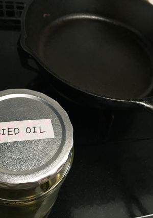 少量の揚げ油ならこれでOK♪油の保存☆-レシピのメイン写真