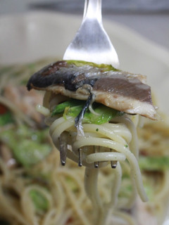 春キャベツとイワシのパスタ-レシピのメイン写真