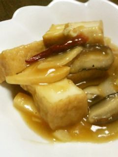 厚揚げの唐辛子煮込み-レシピのメイン写真