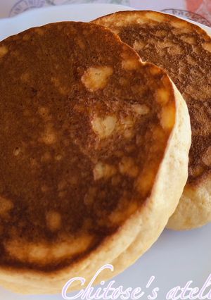 きな粉入りホットケーキ-レシピのメイン写真