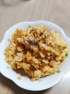 ツナマヨ風味のスクランブルエッグ-レシピのメイン写真