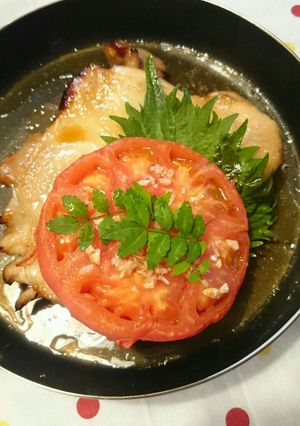 ジューシー。和風トマト鶏ももオーブン焼き-レシピのメイン写真