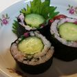 メタボ対策!梅と青紫蘇のカッパ巻き