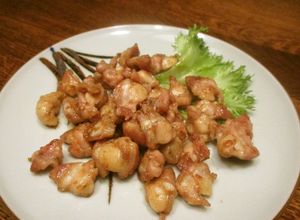 おひとりさまの鶏軟骨のポン酢柚子胡椒炒め-レシピのメイン写真