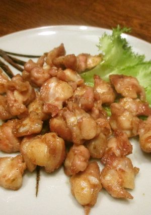 おひとりさまの鶏軟骨のポン酢柚子胡椒炒め-レシピのメイン写真