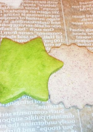 抹茶、紫芋クッキー-レシピのメイン写真