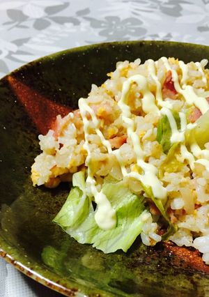 簡単レタスチャーハン-レシピのメイン写真
