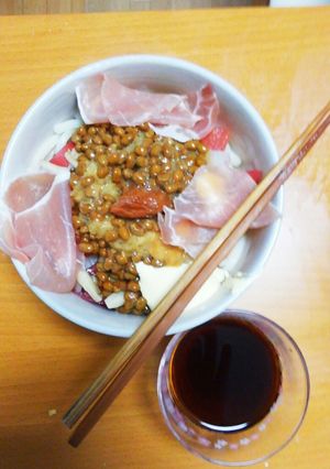 ごちゃ混ぜ冷静うどん-レシピのメイン写真