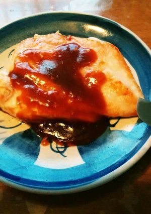 [減量]鳥むね肉の中華風味噌あんかけ-レシピのメイン写真