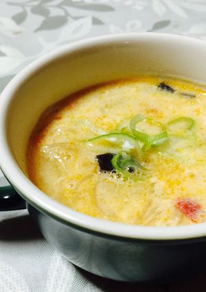麻婆春雨で中華スープ-レシピのメイン写真
