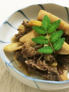 母の味☆筍と牛肉の炒め煮-レシピのメイン写真