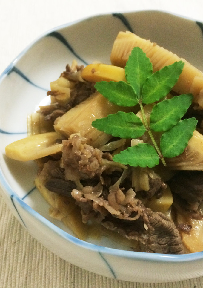 母の味☆筍と牛肉の炒め煮-レシピのメイン写真