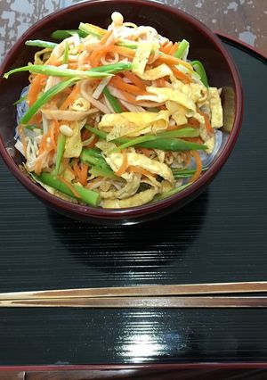 ビーフンヌードル-レシピのメイン写真