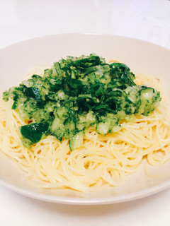 爽やかきゅうりのシンプルな冷製パスタ-レシピのメイン写真