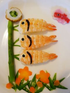 子供の日★エビのお寿司で鯉のぼり-レシピのメイン写真