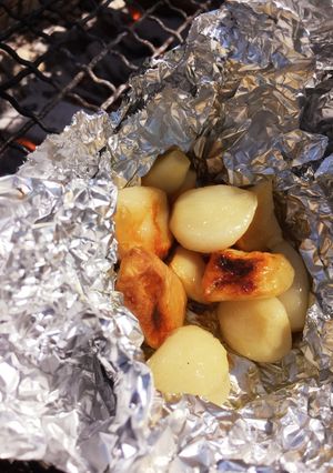 ☆丸ごとにんにくホイル焼き〜BBQ〜☆-レシピのメイン写真