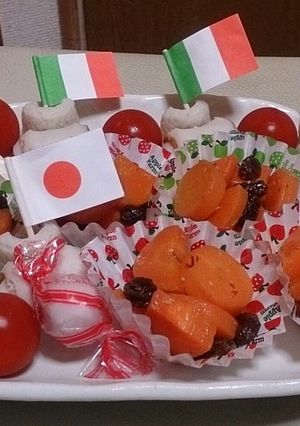彩りに☆にんじんレーズン☆-レシピのメイン写真