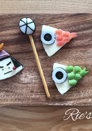 こどもの日につくロッピー♬金太郎と鯉幟-レシピのメイン写真
